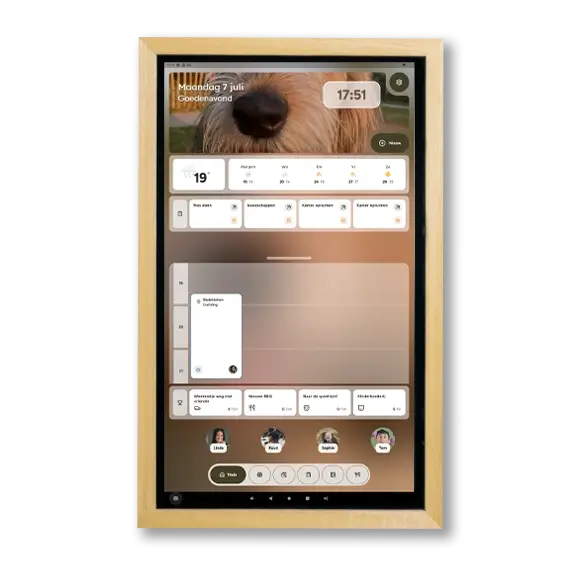 HIVE 22" Touchscreen  -  Wood